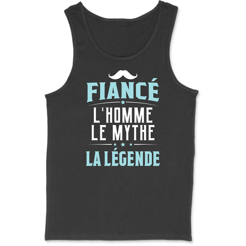 Débardeur homme fiancé la légende