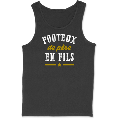 Débardeur homme footeux de père en fils
