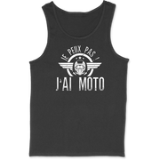 Débardeur homme j'peux pas j'ai moto 2