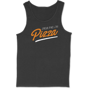 Débardeur homme j'peux pas j'ai pizza