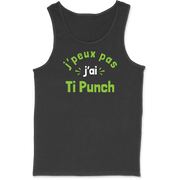 Débardeur homme j'peux pas j'ai ti punch