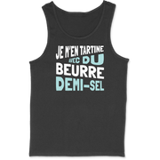 Débardeur homme je m'en tartine
