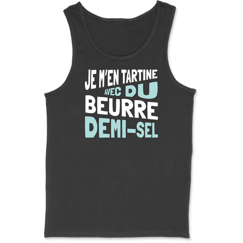 Débardeur homme je m'en tartine