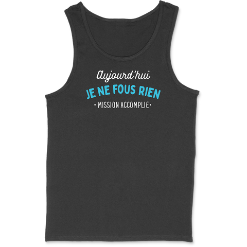 Débardeur homme je ne fous rien