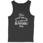 Débardeur homme je ne me traîne pas