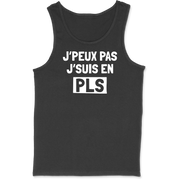 Débardeur homme je suis en pls