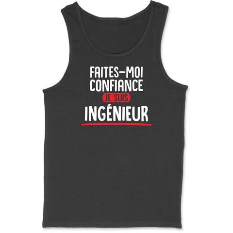 Débardeur homme je suis ingénieur