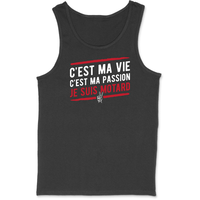 Débardeur homme je suis motard