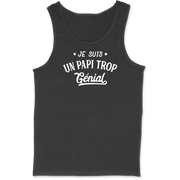 Débardeur homme je suis un papi trop génial