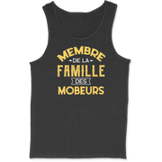 Débardeur homme la famille des mobeurs