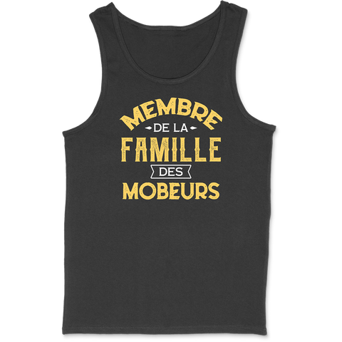 Débardeur homme la famille des mobeurs