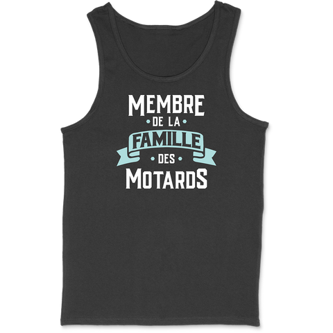 Débardeur homme la famille des motards