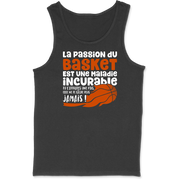 Débardeur homme la passion du basket