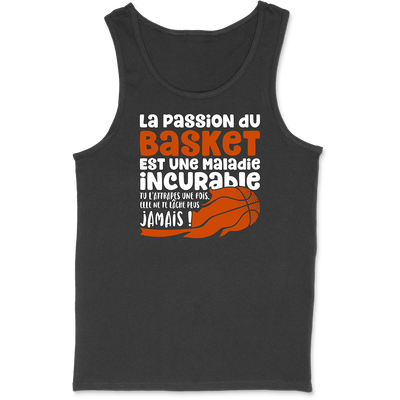 Débardeur homme la passion du basket