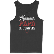 Débardeur homme meilleur papa de l'univers