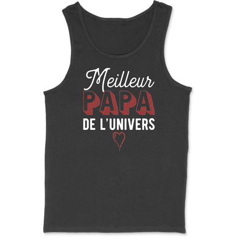 Débardeur homme meilleur papa de l'univers
