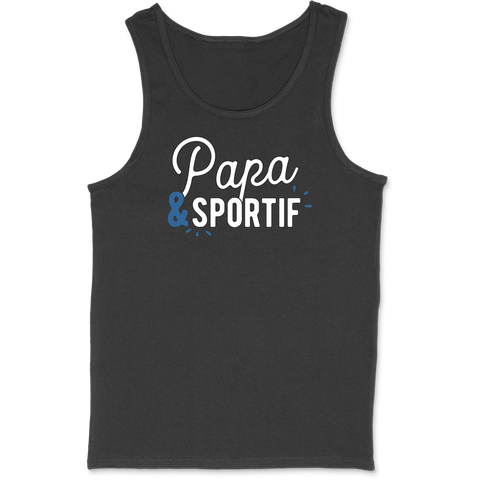 Débardeur homme papa & sportif