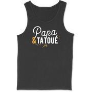 Débardeur homme papa & tatoué