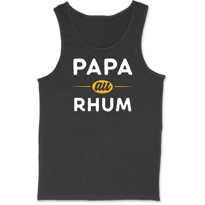 Débardeur homme papa au rhum