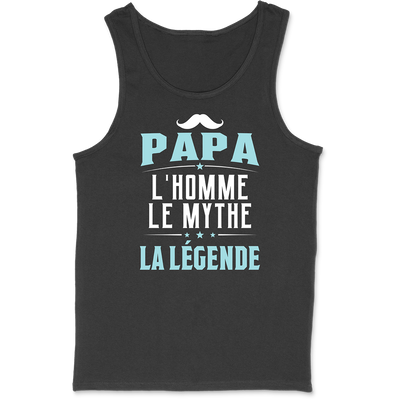 Débardeur homme papa la légende 2