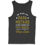 Débardeur homme papa motard 2