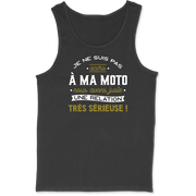 Débardeur homme pas accro à ma moto 2