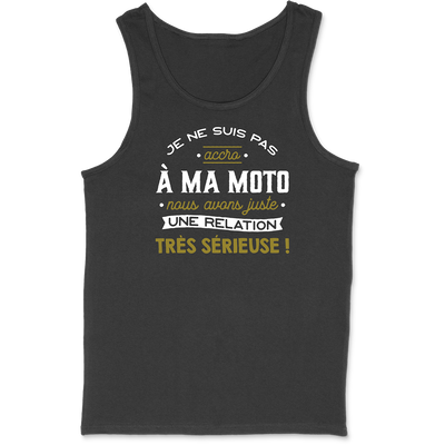 Débardeur homme pas accro à ma moto 2