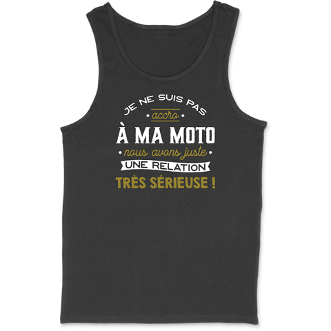 Débardeur homme pas accro à ma moto 2