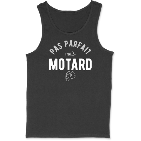 Débardeur homme pas parfait mais motard