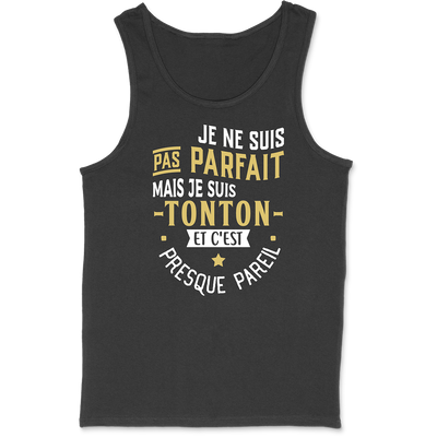 Débardeur homme pas parfait mais tonton
