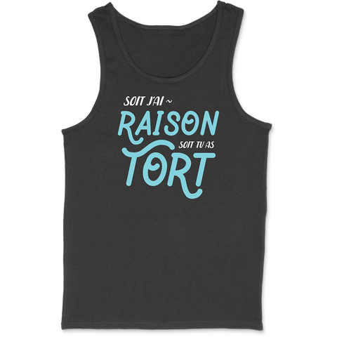 Débardeur homme soit j'ai raison