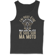 Débardeur homme sur ma moto