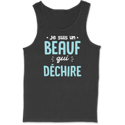 Débardeur homme un beauf qui déchire