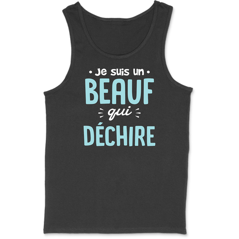 Débardeur homme un beauf qui déchire