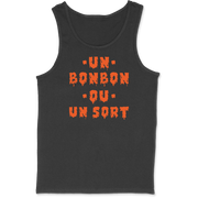 Débardeur homme un bonbon ou un sort