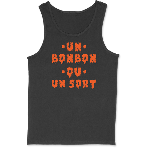 Débardeur homme un bonbon ou un sort