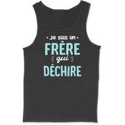 Débardeur homme un frère qui déchire 2