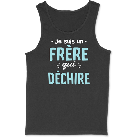 Débardeur homme un frère qui déchire 2