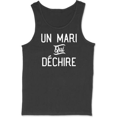 Débardeur homme un mari qui déchire