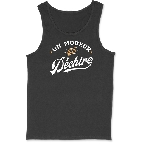 Débardeur homme un mobeur qui déchire