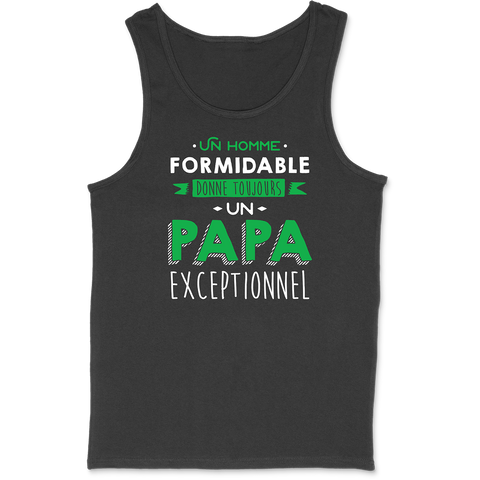 Débardeur homme un papa exceptionnel