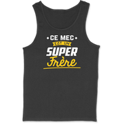 Débardeur homme un super frère
