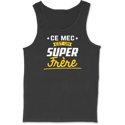 Débardeur homme un super frère