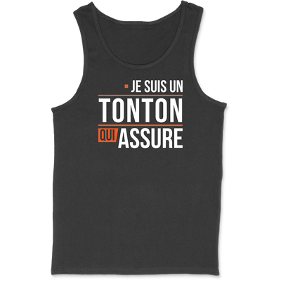 Débardeur homme un tonton qui assure