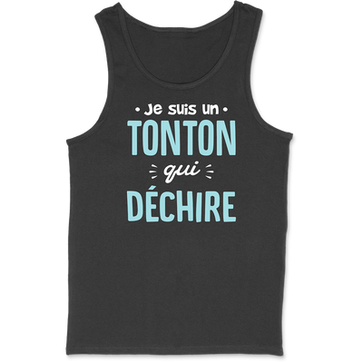 Débardeur homme un tonton qui déchire