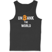 Débardeur homme unbank the world bitcoin