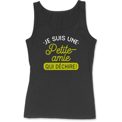 Débardeur femme une petite-amie qui déchire