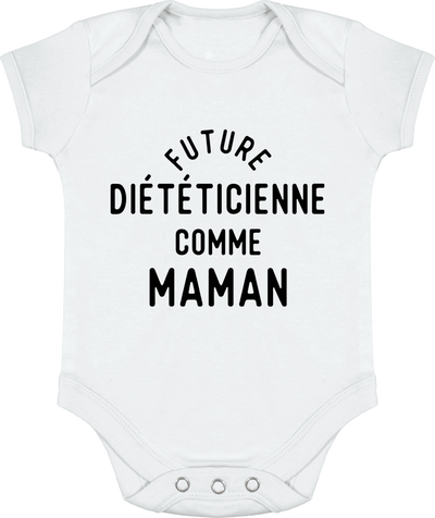 Body bébé Future diététicienne comme maman