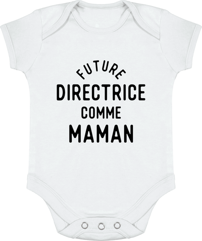 Body bébé Future directrice comme maman