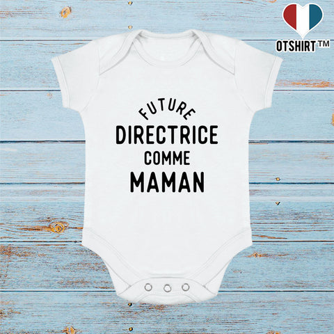 Body bébé Future directrice comme maman